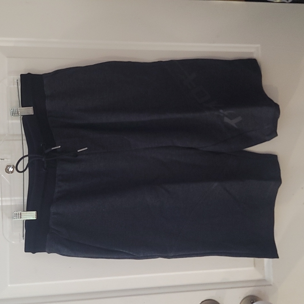 ID IDEOLOGY MEN'S LOGO SHORTS: BLACK/GRAY: NWOT: SZ LARGE